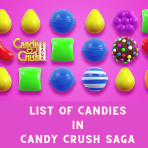 List of Candies